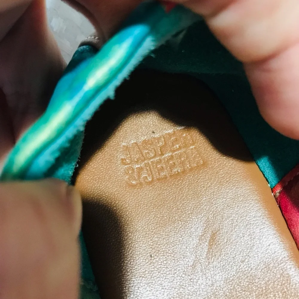 Jasper &‎ jeera Anthropologie watercolor flats